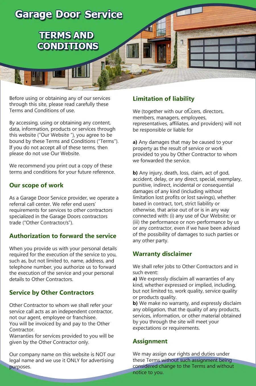 Neighborhood Garage Door Miami, FL 786-477-4344